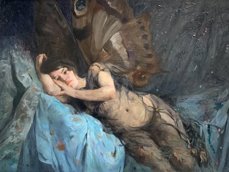 1881-Pierre Bodard - Il riposo di Psiche